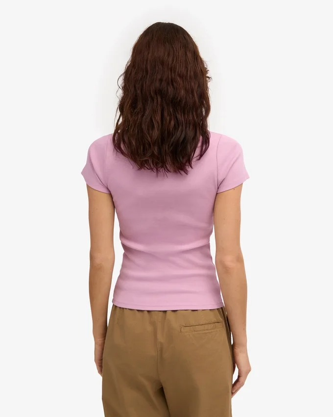 Camiseta de punto orgánica - Flor de cerezo