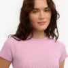 Camiseta de punto orgánica - Flor de cerezo