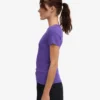 Camiseta de punto orgánica - Violeta ultra