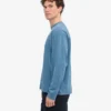 Camiseta orgánica de manga larga oversize - Índigo descolorido