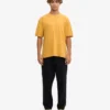 Camiseta orgánica oversize - Amarillo quemado