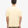 Camiseta orgánica oversize - Amarillo suave