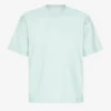 Camiseta orgánica oversize - Azul aguamarina claro
