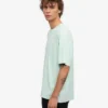 Camiseta orgánica oversize - Azul aguamarina claro