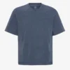 Camiseta orgánica oversize - Azul Neptuno