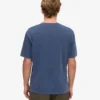 Camiseta orgánica oversize - Azul Neptuno