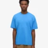 Camiseta orgánica oversize - Azul Pacífico