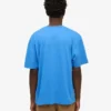 Camiseta orgánica oversize - Azul Pacífico
