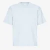 Camiseta orgánica oversize - Azul polar