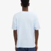 Camiseta orgánica oversize - Azul polar