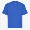 Camiseta orgánica oversize - Azul zafiro