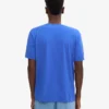 Camiseta orgánica oversize - Azul zafiro