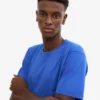 Camiseta orgánica oversize - Azul zafiro