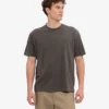 Camiseta orgánica oversize - Barro descolorido