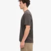 Camiseta orgánica oversize - Barro descolorido