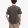 Camiseta orgánica oversize - Barro descolorido