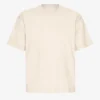 Camiseta orgánica oversize - Blanco marfil