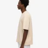 Camiseta orgánica oversize - Blanco marfil