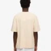 Camiseta orgánica oversize - Blanco marfil
