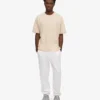 Camiseta orgánica oversize - Blanco marfil
