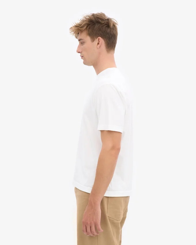 Camiseta orgánica oversize - Blanco óptico