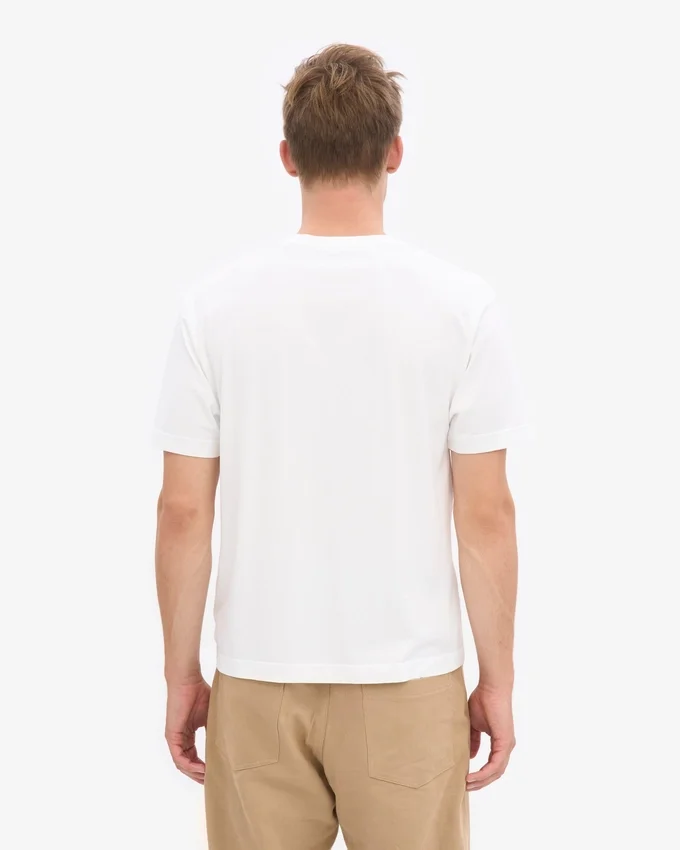 Camiseta orgánica oversize - Blanco óptico