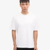 Camiseta orgánica oversize - Blanco óptico
