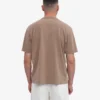 Camiseta orgánica oversize - Caqui descolorido