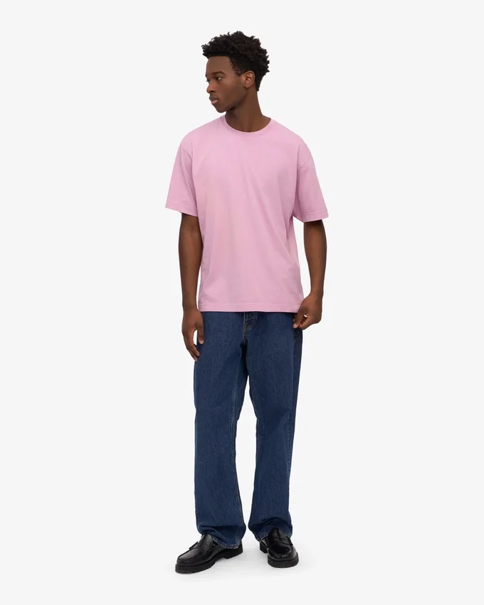 Camiseta orgánica oversize - Flor de cerezo