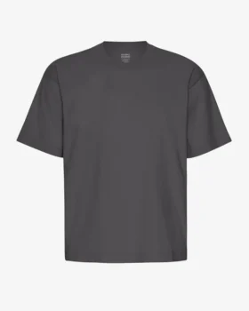 Camiseta orgánica oversize - Gris lava