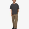 Camiseta orgánica oversize - Gris lava