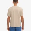 Camiseta orgánica oversize - Gris ostra