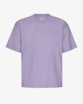 Camiseta orgánica oversize - Jade morado