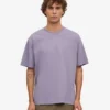 Camiseta orgánica oversize - Jade morado