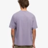 Camiseta orgánica oversize - Jade morado