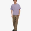 Camiseta orgánica oversize - Jade morado