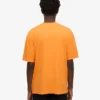 Camiseta orgánica oversize - Naranja soleado