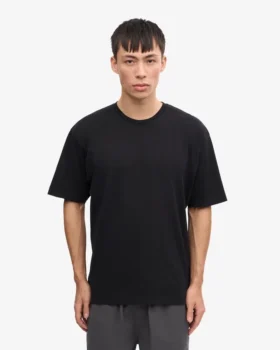 Camiseta orgánica oversize – Negro intenso