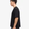 Camiseta orgánica oversize - Negro intenso