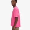 Camiseta orgánica oversize - Rosa chicle