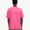 Camiseta orgánica oversize - Rosa chicle