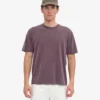 Camiseta orgánica oversize - Uva descolorida