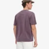Camiseta orgánica oversize - Uva descolorida