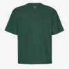 Camiseta orgánica oversize - Verde esmeralda