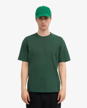 Camiseta orgánica oversize – Verde esmeralda