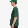 Camiseta orgánica oversize - Verde esmeralda