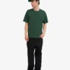 Camiseta orgánica oversize - Verde esmeralda