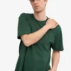 Camiseta orgánica oversize - Verde esmeralda