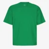 Camiseta orgánica oversize - Verde Kelly