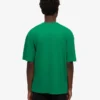 Camiseta orgánica oversize - Verde Kelly